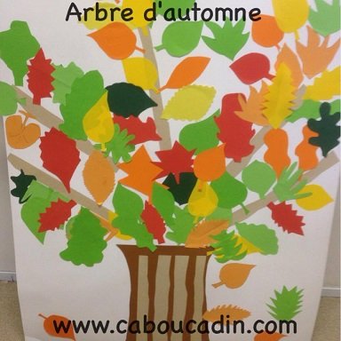 bricolage arbre automne maternelle 6