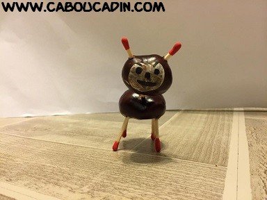 bricolage d'automne avec des marrons. bricolage marrons maternelle automne 12