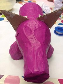 Fabrique ton cochon en papier mâché : tuto complet pour débutant cochon en papier mache 11