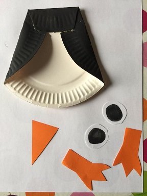 pingouin assiette carton 4