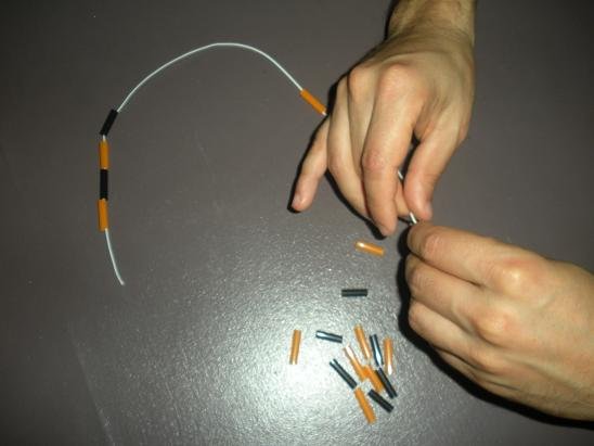 collier avec des pailles 6