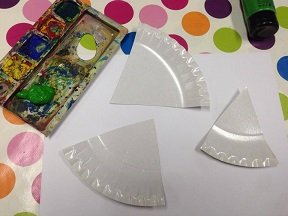 sapin de noel avec assiette carton 3