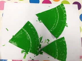 sapin de noel avec assiette carton 6