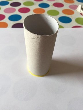 poussins avec empreinte rouleau papier toilette 4