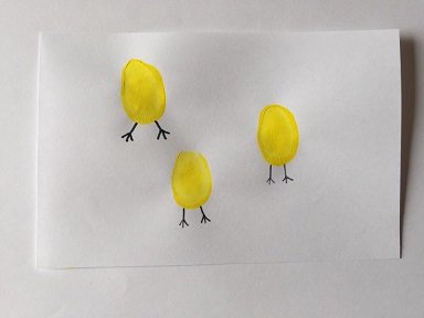 poussins avec empreintes de doigts 5