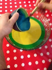 gateau au yaourt multicolore 18