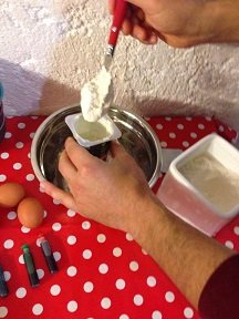 gateau au yaourt multicolore 3