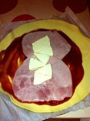 feuillete jambon fromage ketchup 5