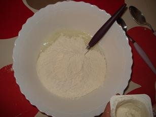 gateau yaourt poires 3