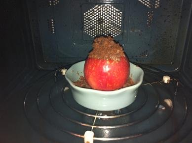 Pomme au four aux cookies au chocolat pomme au four cookies chocolat 13