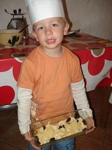 recette cake chocolat banane 11