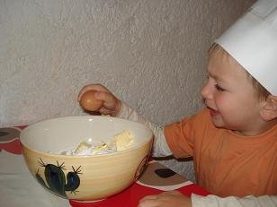 recette cake chocolat banane 4