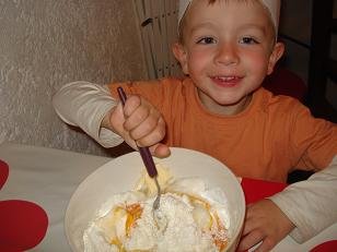 recette cake chocolat banane 6