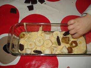 recette cake chocolat banane 8