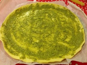 roule feuillete pesto jambon 3