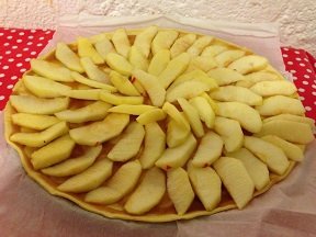 tarte aux pommes guimauve chocolat 4