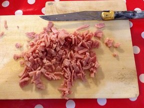 Faire une baguette farcie.