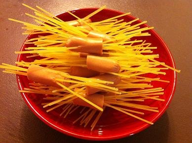spaghetti saucisses 15