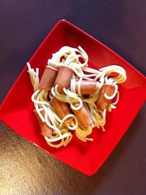 spaghetti saucisses 24