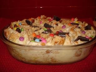 Recette régressive : Le pudding au chocolat et aux smarties recette pudding chocolat smarties 12