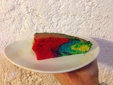gateau au yaourt multicolore 25