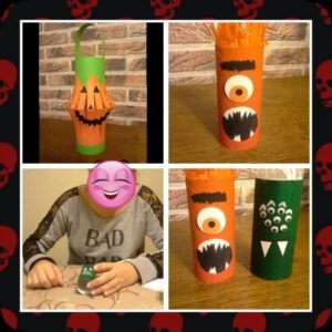 PERSONNAGES AVEC DES ROULEAUX DE PAPIER TOILETTE PERSONNAGES AVEC DES ROULEAUX DE PAPIER TOILETTE