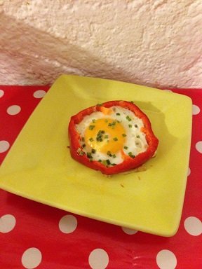 oeufs sur le plat poivron 6