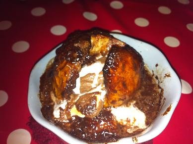 pomme four guimauve ourson chocolat 13