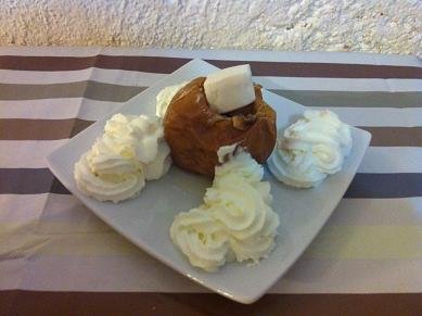 pommes au four chamalows 7