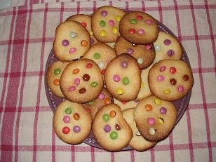 recette gateau sable smarties 14
