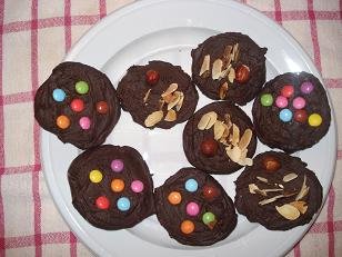 recette mendiants chocolat smarties 5