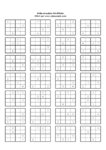 grille-sudoku-4×4-niveau-difficile-page-1