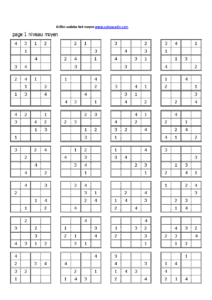 grilles-sudoku-4×4-niveau-moyen-1