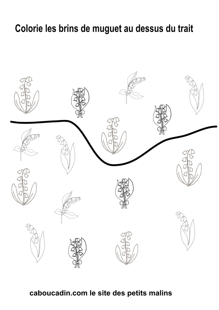 fiche maternelle 1er Mai au dessus 2