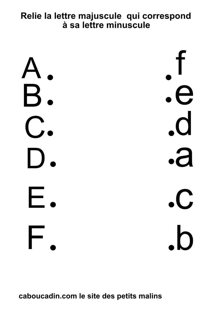 150 Fiches Pour Apprendre L alphabet En Maternelle Caboucadin