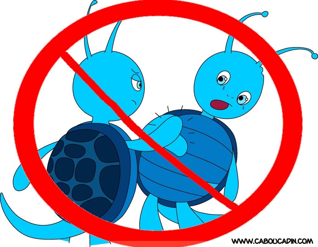 pictogramme ne pas frapper garcon garcon