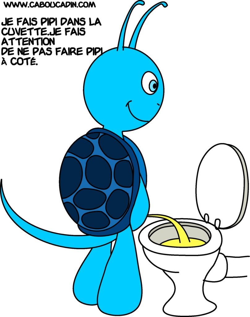 pictogrammes je fais pipi dans la cuvette