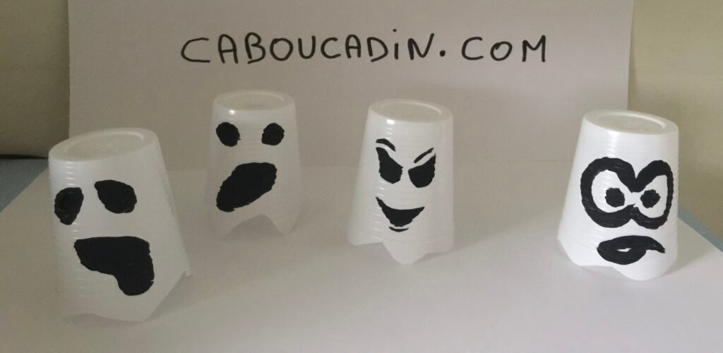 Halloween avec gobelet plastique 4