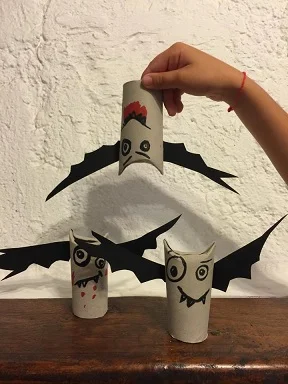 chauve souris rouleau papier toilette 7