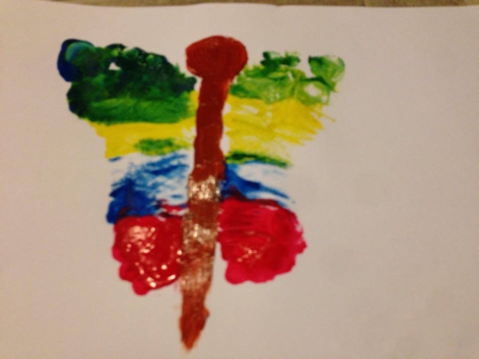 papillon empreinte de pied 4