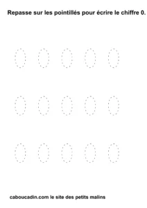 10 fiches maternelles : les chiffres en pointillés fiche-maternelle-ecrire-avec-pointillés-chiffre-0