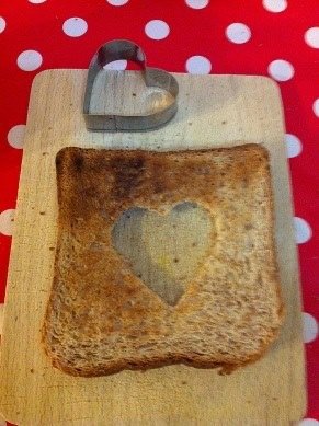tartine grillee coeur nutella 4
