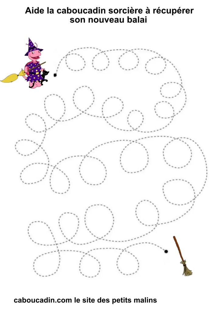 fiche graphisme halloween GS maternelle 2 1