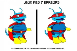 jeux des 7 erreurs super hero 595