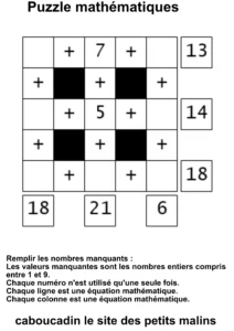 Jeux à imprimer gratuits