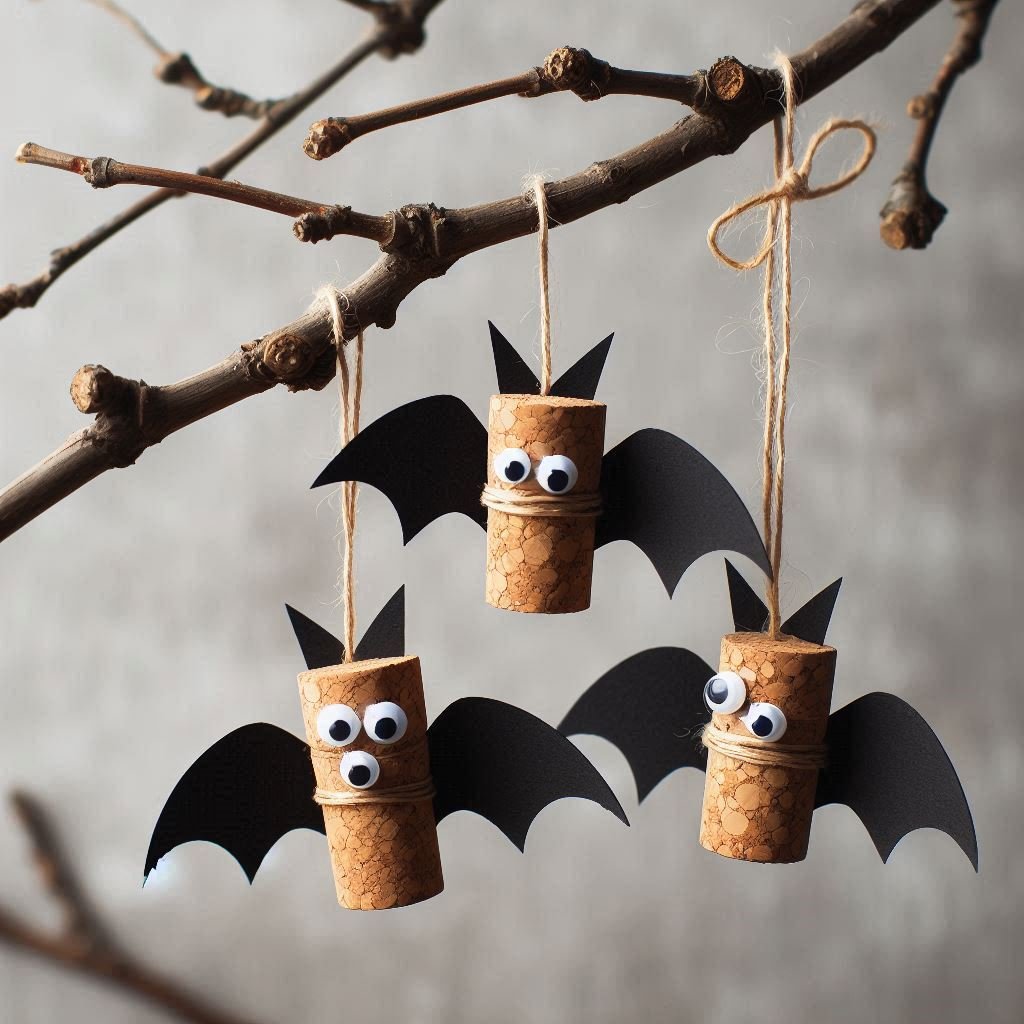 chauve souris halloween bouchon liege 1