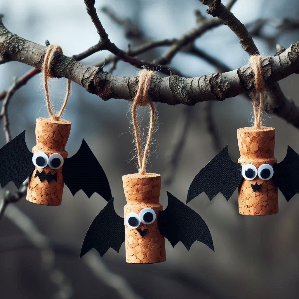 chauve souris halloween bouchon liege 2