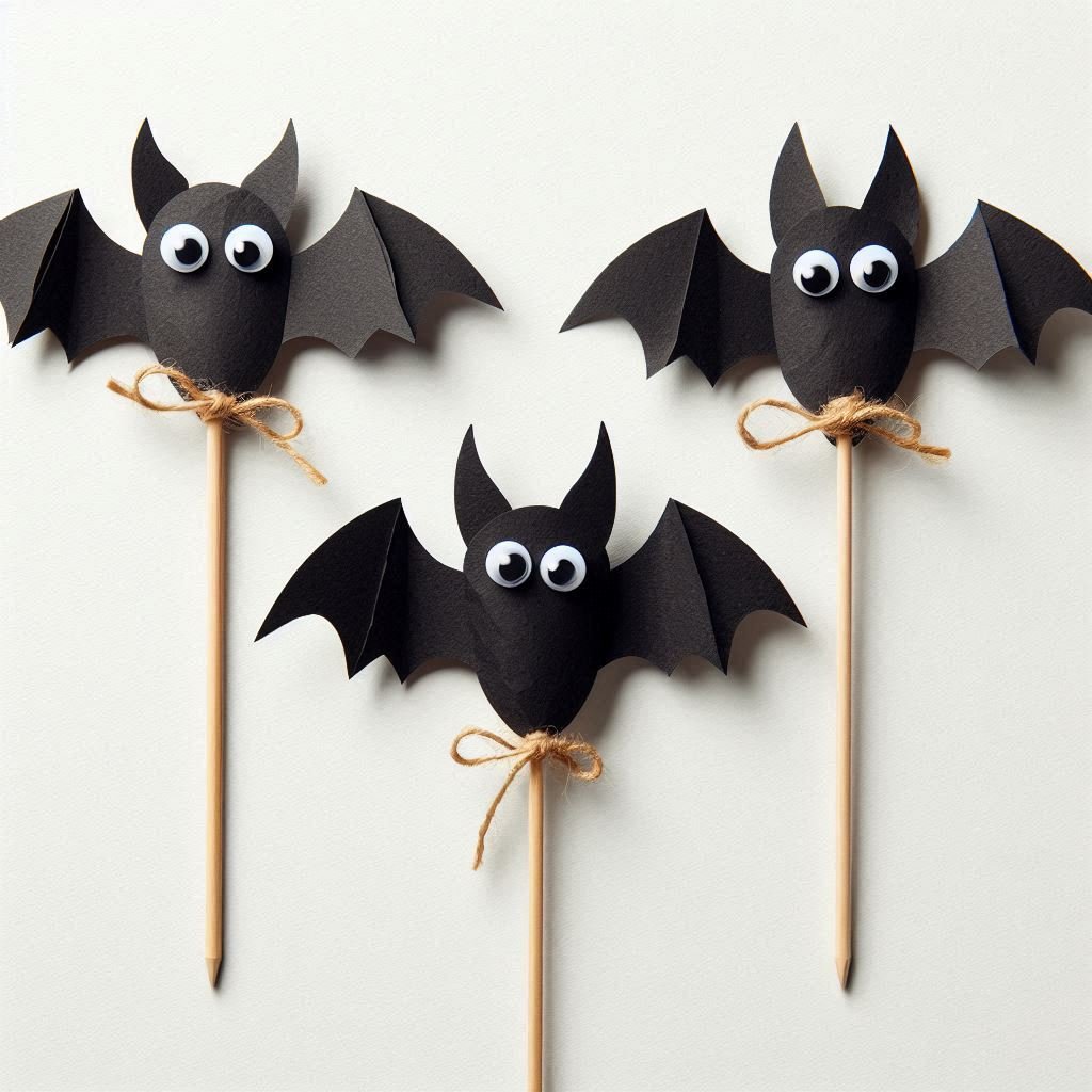 chauve souris marionnette halloween 3