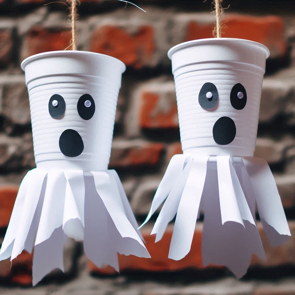 fantome avec gobelet plastique 3