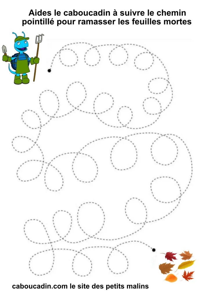 fiche graphisme automne maternelle 20